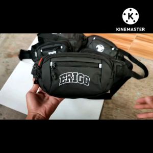 Tas selempang pria D2C  waistbag pria anti air