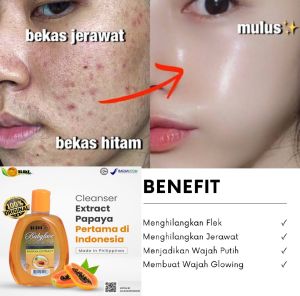 RDL Papaya Extarct Facial Cleanser 150ML ORIGINAL BPOM