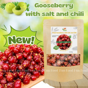 SWEET GOOSEBERRY WITH SALT AND CHILI - 3F FOOD Thailand No Sugar Chili Fruit Snack
