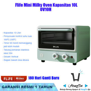 FLIFE OV10H Mini Milky Oven Listrik 10L LOW WATT 10 Liter