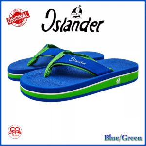 Islander Blue/Green Mens non-slip rubber soles 100% authentic and original color Slippers/Flipflops (Makapal)