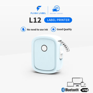 Máy in nhiệt mini cầm tay bluetooth FlashLbael  B1 in tem mã vạch nhãn dán logo sticker