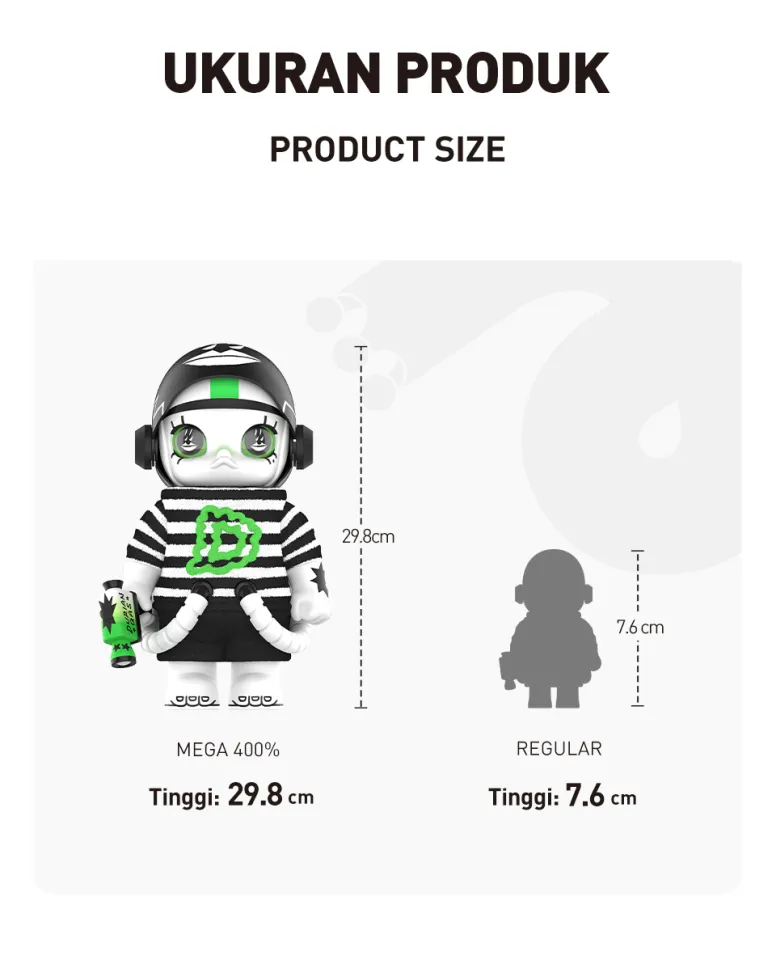 POP MART MEGA SPACE MOLLY 400% LALA COMPANY - DURIAN MAN Limited