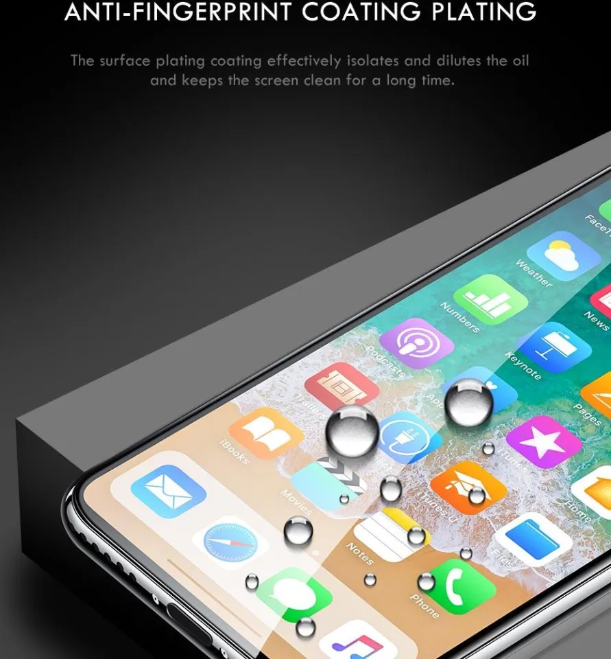 10D Tempered Glass Screen Protector + Camera Lens Protector For IPhone 16 15 14 13 12 11 X & More
