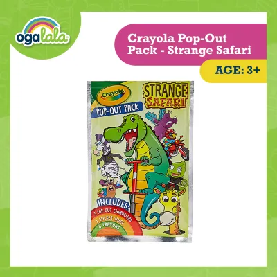 Crayola Pop-out Pack - Strange Safari