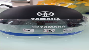 Mũ bảo hiểm nửa đầu màu đen chính hãng Yamaha