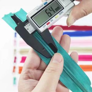 WH 1M 3# 5# Nylon Coil Zipper Tape With Zippers Slider For Garment Bag Colorful Zip Repair Kits DIY