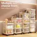 Trolley Cart  Drawer-Type Storage Rack With Wheels. 