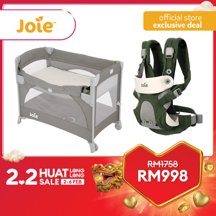 Joie Kubbie Sleep Travel Cot Lazada