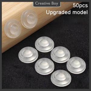 [Creative] Transparent Silicone Collision-proof Granular Wardrobe Door Anti-collision Pad Mute Paste Buffer Anti-sliding Anti-glue Granules