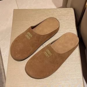 Baotou Semi-slippers Women Spring and Summer Wear Lazy People One Foot Sandals Women