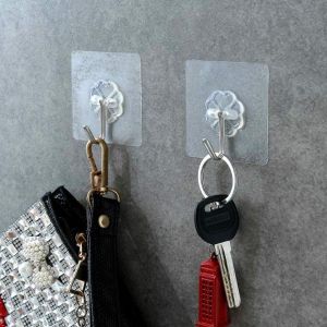 [HCM][Combo 20] Móc dán tường dính tường trong suốt Siêu chắc siêu chịu lực loại 10kg