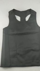 [COD] Plus Size Mens Tank Top Shapewear with Abdominal Waist Control Sweat-Inducing Fitness Garment Neoprene Shaper