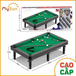 Bàn bi a bida mini cỡ lớn cho trẻ em bé giá rẻ đồ chơi MySun