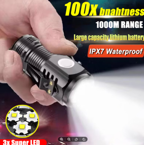 Original High-Beam Headlamp Flashlight Headlamp Rechargeable Ultra-Lightweight Long Battery Life Laser Long-Range Sensor uitable for portable home use