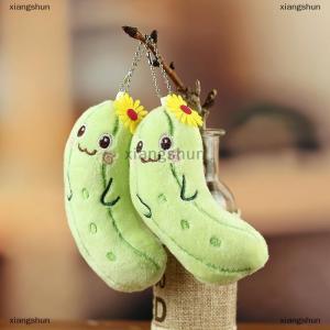 [COD] xiangshun 1 Piece Cute Vegetable Cucumber Doll Pendant Plush Toy Bitter Gourd Keychain Backpack Accessory DIY Decoration