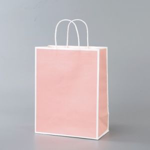 (10PCS) Kraft Border Paper Bag - Kraft Paper Bags Childrens Day Paper Bags Mid Autumn Festive Mooncake Bag Deepavali Bags