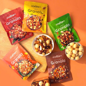 Olaben Nutrition Granola Túi Nhỏ 50g (Hộp 5 Gói) - Mix 5 Vị