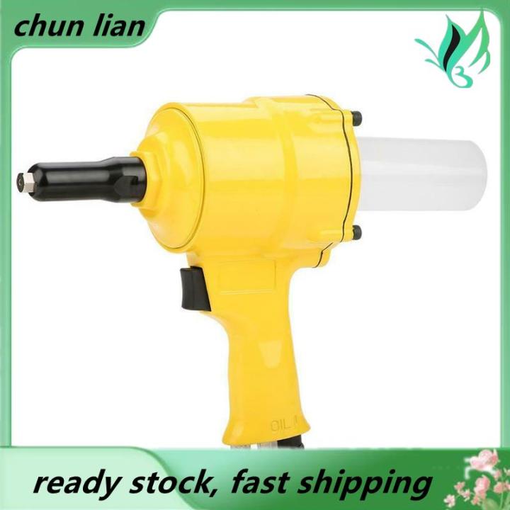 Pneumatic Rivetor KP-705P Pneumatic Riveter Grip Rivet Tools Air Powered Riveting Tool 1/ ...