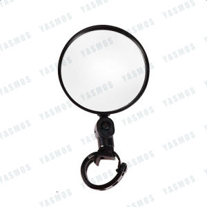 Universal Ebike Bike Side Mirror Mountain Bicycle Rearview Mirrors 360° Rotation Adjustment Folding Convex Rear