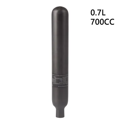 HPA Station 0.7L 700CC Carbon Fiber Air Tank 300BAR 4500PSI Scuba Gas Cylinder Soda Water Stream Bottle For Diving Aquarium Compressed CO2 Equipment