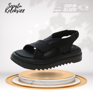 SK Sendal sandal wanita terbaru kekinian S-23 bahan karet elastis 2024