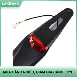 【LAKEBAO】 Polisport đèn hậu LED & Chắn bùn sau xe máy Đèn hậu Enduro dừng MX Trail