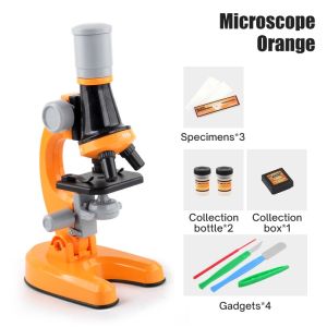 Upgrade 1200X Mikroskop Science Educational Toys Kit Lab Homeschool Mainan Untuk Hadiah Anak-anak