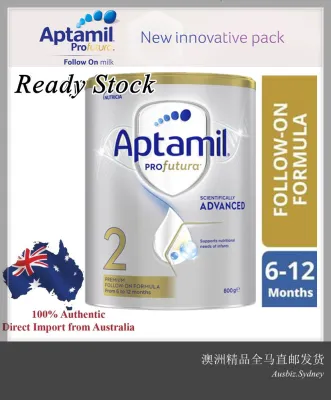 [Ready Stock EXP: 12/2027] Australia Direct Import Aptamil Profutura Formula Step 2 Follow On Baby Milk ( 6-12 months) 800g ( Made in New Zealand )