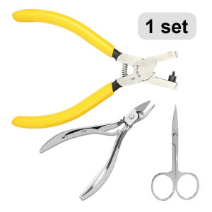 3 in 1 Gamecock Kit Chick Toe Puncher Nose Marker for Gamefowl Feather Scissor Rooster Fighting Cock Fighting Cock Accessories