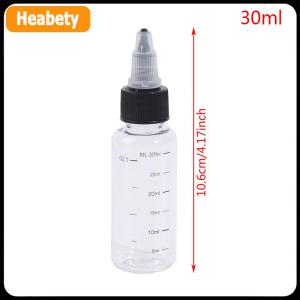 【2-3 days delivery】 30ml-250ml Plastic PET Liquid Capacity Dropper Bottles Pigment Ink Containers