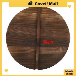 Wooden Pot Cover Kitchen Wooden Pot Lids With Handle Pan Lid Eco-Friendly Anti-Scalding 30cm 40cm