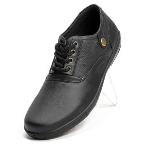 Sepatu Casual Kulit Pria Tali Anti Slip Sepatu Kuliah Kerja 287