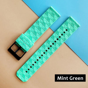 STRAP TALI JAM SUUNTO 9 PEAK - SUUNTO 9 PEAK PRO - SUUNTO 5 PEAK MODEL 3D CUBES SPORT RUBBER 22MM