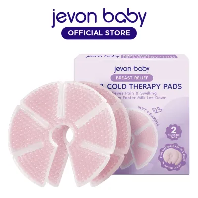 Jevonbaby Breast Relief Hot & Cold Therapy Pads (2-Pieces)