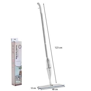 Elife  ไม้ถูพื้น ไม้ม็อบ สเปรย์ 350ml กำจัดฝุ่น เส้นผม ซับน้ำ สีขาว อุปกรณ์ ม็อบไม่โครไฟเบอร์ ขวดสเปรย์ ประหยัดเวลา