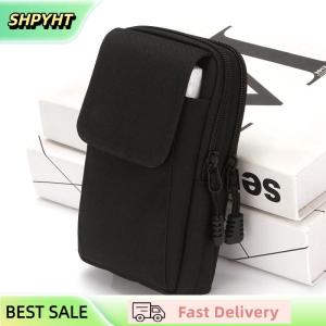 SHPYHT Mens Waist Bag Nylon Portable Durable Coin Purse Fashionable And Versatile Casual Mobile Phone Bag Small Bag Outdoor Small Bag