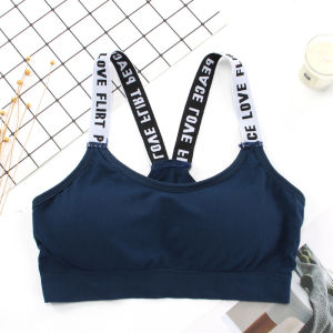M&C Fashion underwear sports bralette For Women Yoga bra Gym Padded Tank Brallete Korea Wrapped Bra