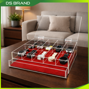 Tempat Simpan Jam Akrilik Premium M2