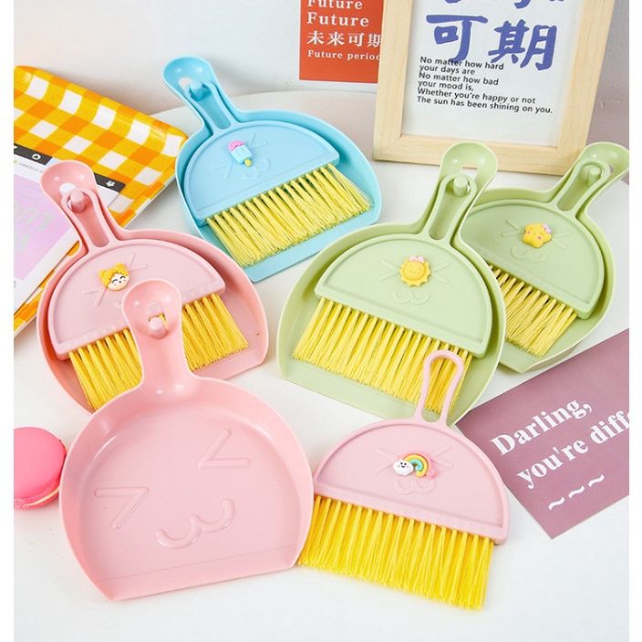 Bộ chổi hót rác mini cao cấp dùng cho vệ sinh bàn học , máy tính BAG U ...