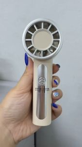 DD8209 Turbo Fan 199 Speed Portable Handheld Fan LED Digital Display Type-C Rechargeable with Lanyard