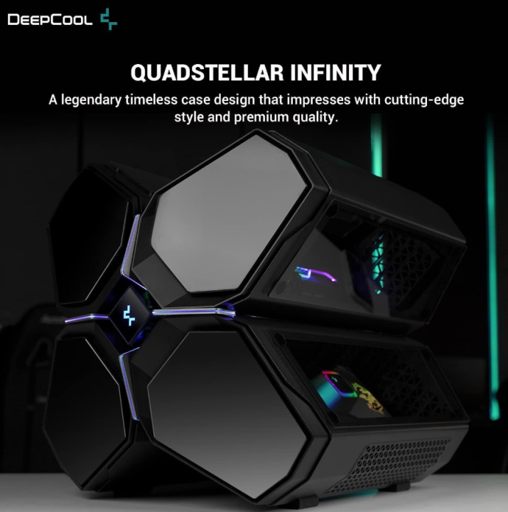 # DeepCool Quadstellar Infinity PC Case # | Lazada