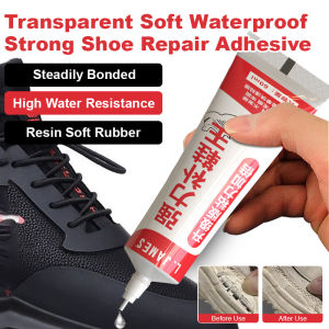 👟Multiple Materials Available🧵Waterproof Transparent Shoe Glue / Strong And Durable Repair Effect 60ml Large Capacity Shoe Repair Glue / Non-stick Transparent Traceless And Non-damaging Daily Universal Shoe Glue