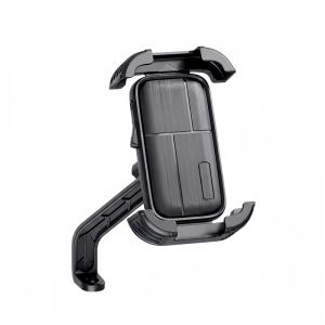 Motorcycle Phone Holder Anti Shake 360° Rotation Bicycle E-Bike Scooter Handlebar Phone Mount