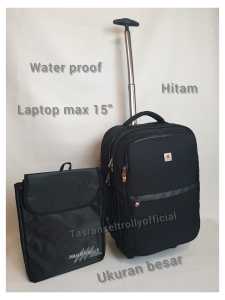 Tas Ransel Troli Laptop waterproof 19" Troli Polo Interclub