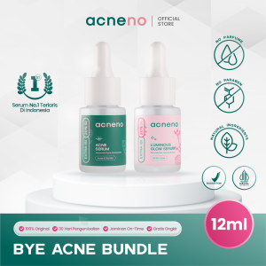 [ORIGINAL] Paket Lengkap Perawatan Jerawat - Serum Acne & Luminous Glow Serum | Skincare Viral Perawatan Jerawat | BPOM & HALAL