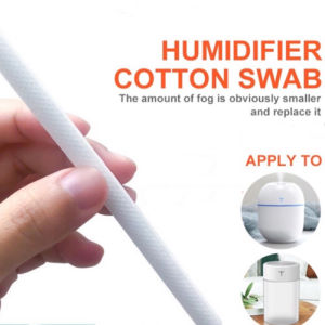 10PCS Humidifier Cotton Filter Refill Sponge Rod Stick Ultrasonic Humidifier Part for All Air Humidifier Updated Version Replacement of Cotton Core for Automobile Perfume Fish Tank Absorbent Core