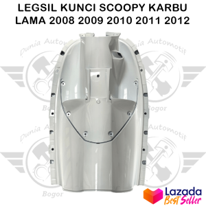 cover inner lower legshield dek kunci kontak scoopy karbu 2008 2009 2010 2011 2012