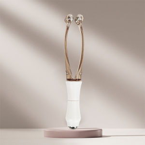 thiết bị mát-xa dễ dàng mang theo máy mát-xa vật liệu trong suốt màu xanh lá cây thời trang và hấp dẫn