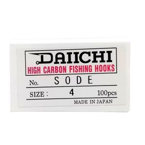 DAIICHI SODE HIGH CARBON FISHING HOOK (100pcs)